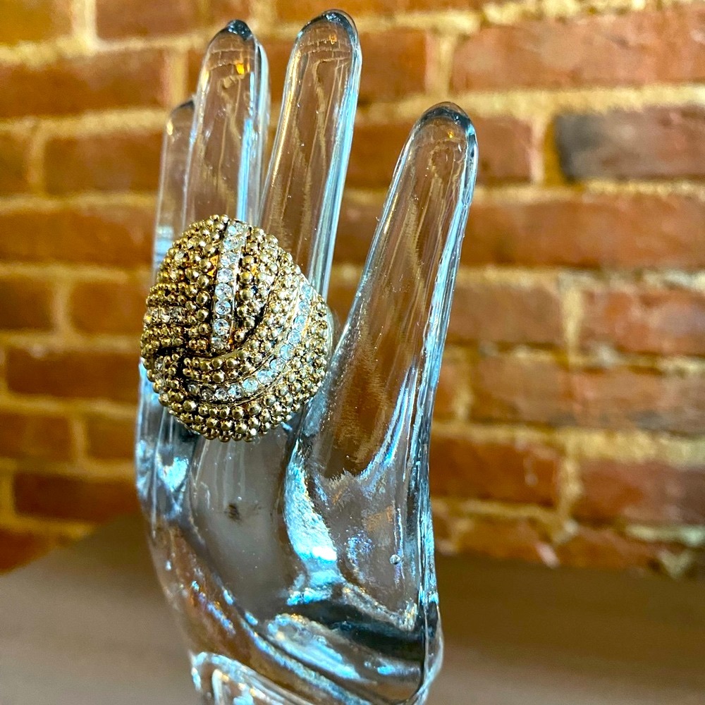 Sabine Pavé Dome Ring